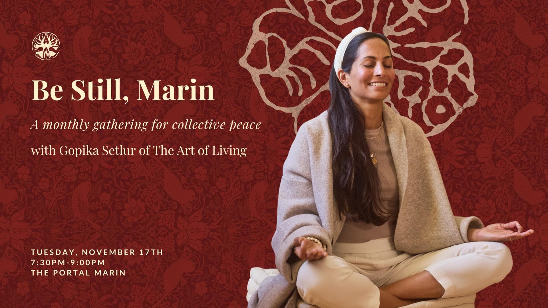 Be Still, Marin: A Monthly Gathering for Collective Peace